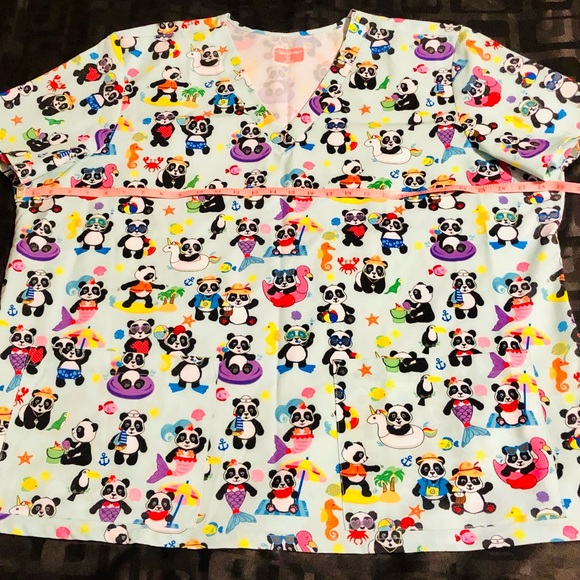 Panda scrub top - Picture 2 of 9